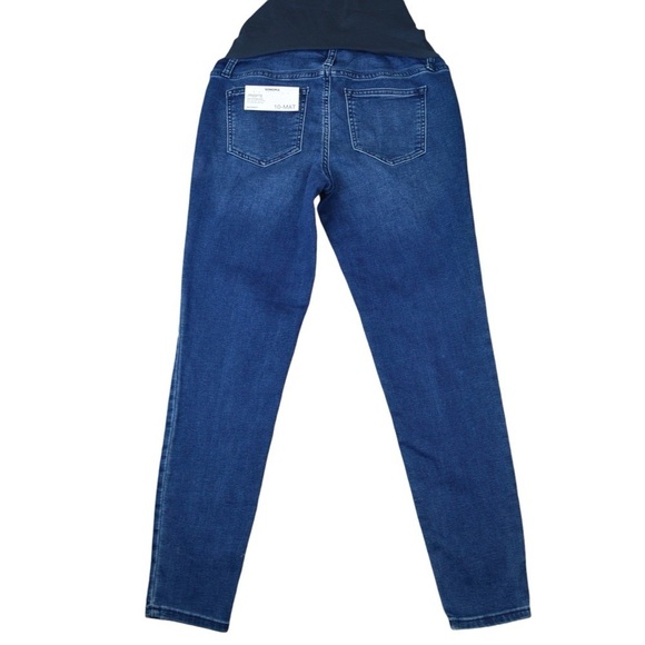 Sonoma Medium Wash Maternity Jeggings, Lightweight & Stretchy - Size 10 NWT - Picture 5 of 9